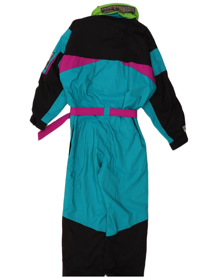 Macacão de esqui masculino Colmar Loose Fit IT 50 poliamida colorblock azul médio