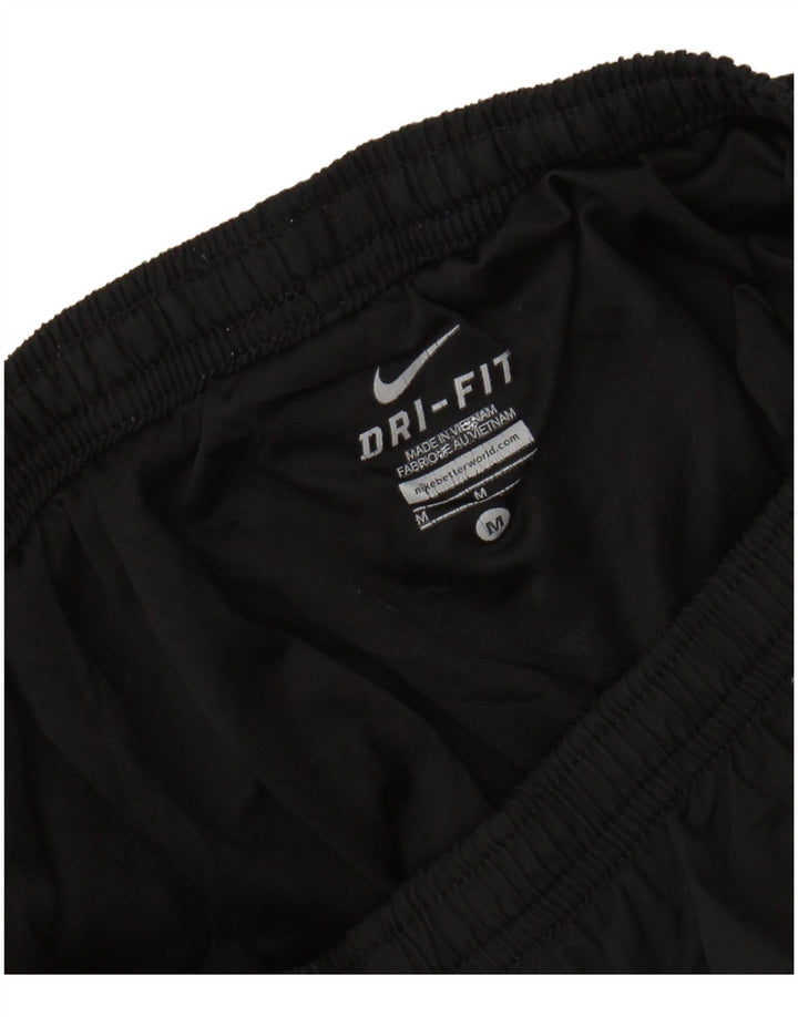 Shorts esportivos masculinos Nike Dri Fit médio preto colorblock