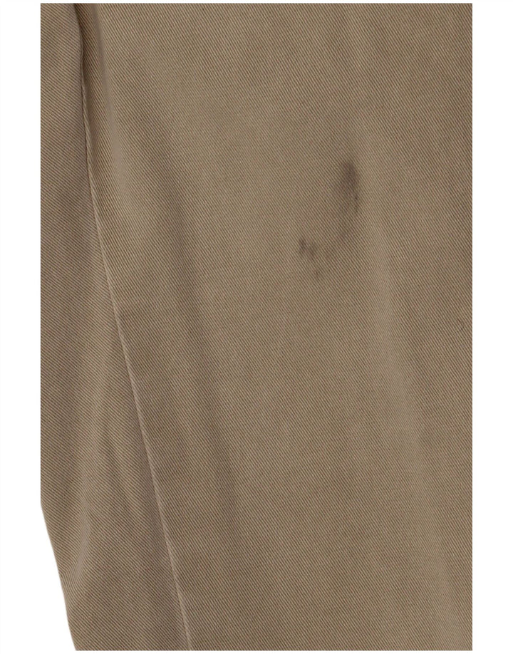 Calça cargo reta feminina Zara EU 40 médio W30 L32 algodão cinza