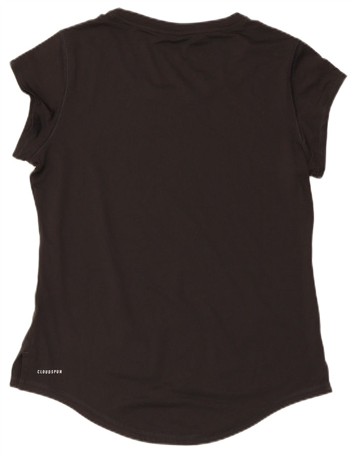 Camiseta Puma Feminina Cloudspun Top UK 12 Médio Preto Poliéster