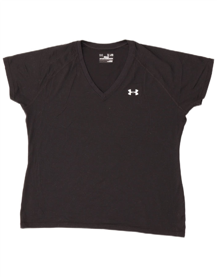 Camiseta feminina Under Armour UK 18 XL poliéster preto