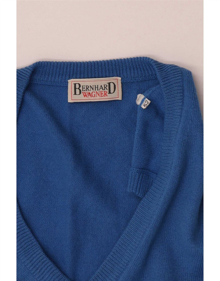Bernhard Wagner Mens Colete Regata IT 52 Grande Azul
