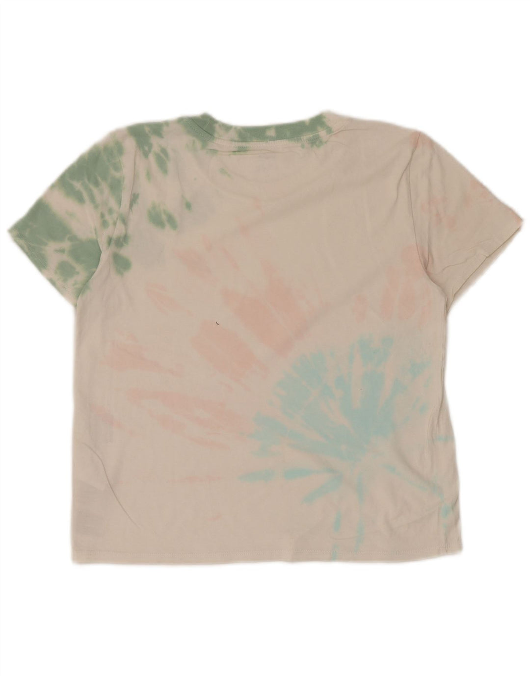 Camiseta feminina Levi's UK 14 médio branco tie-dye algodão