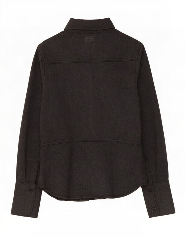 Camisa feminina G-Star UK 4 XS algodão cinza