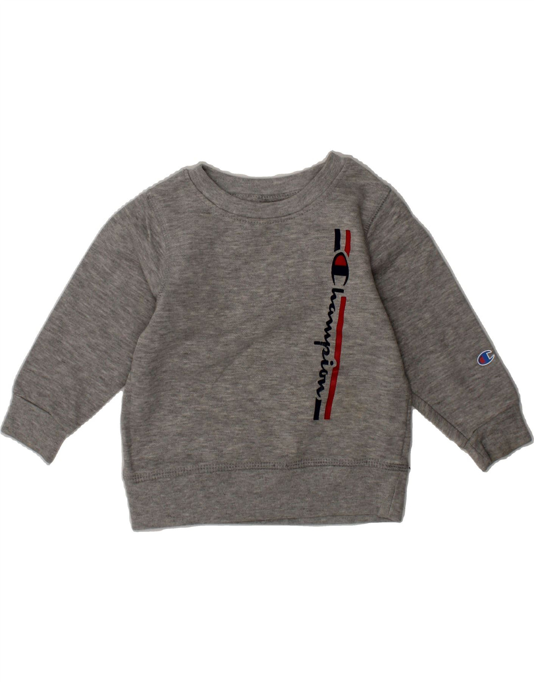 CHAMPION Baby Boys Graphic Sweatshirt Jumper 18-24 Months Grey Cotton Vintage Champion and Second-Hand Champion from Messina Hembry 