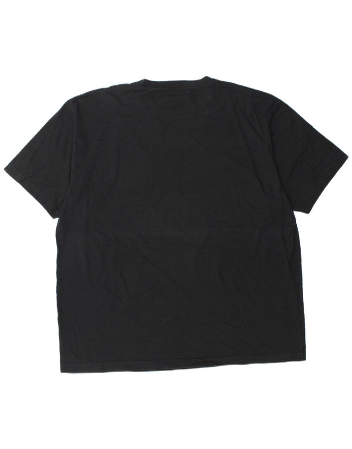 Camiseta masculina EDDIE BAUER Top XL algodão preto