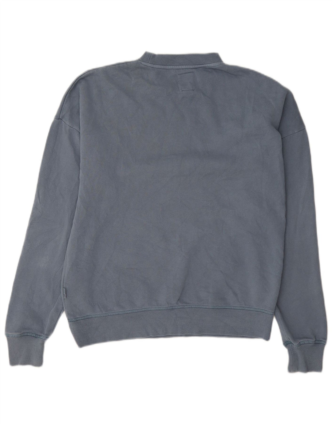 Moletom feminino Billabong US 6 algodão azul médio