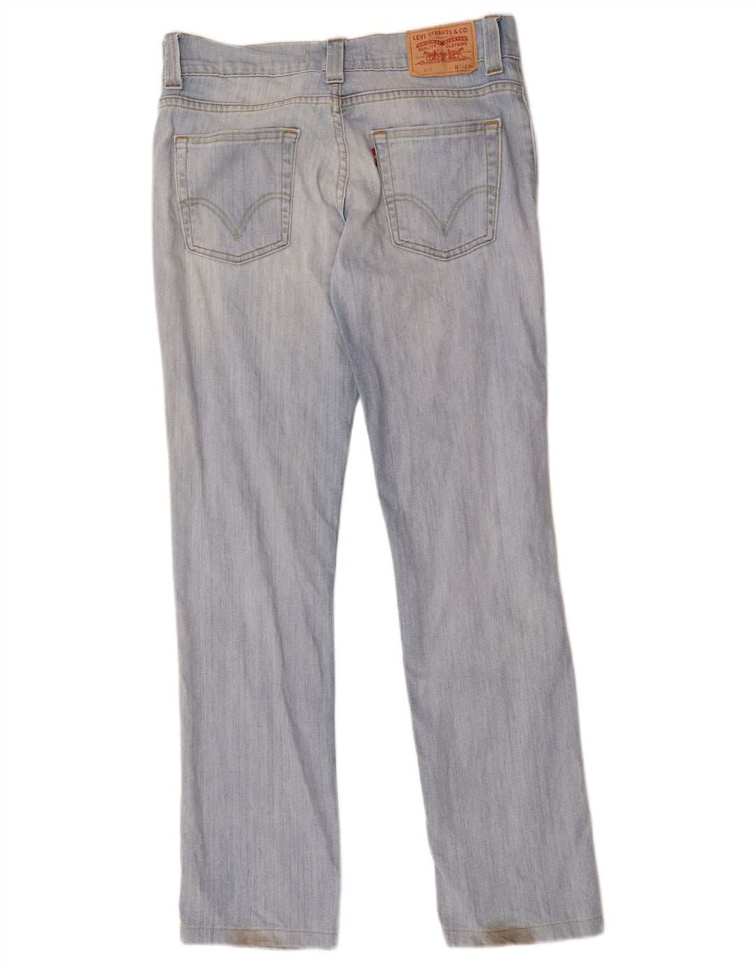 Calça jeans feminina Levi's 511 Slim W34 L34 azul algodão