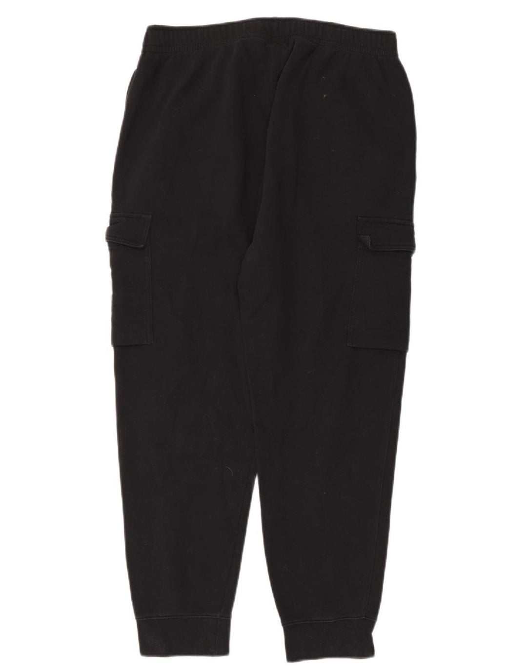 Nike Mens Cargo Calças de treino Joggers grandes de algodão preto