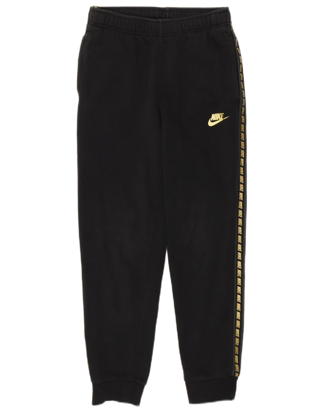 Nike Girls Loose Fit Graphic Treino Completo 12-13 Anos Grande Algodão Preto