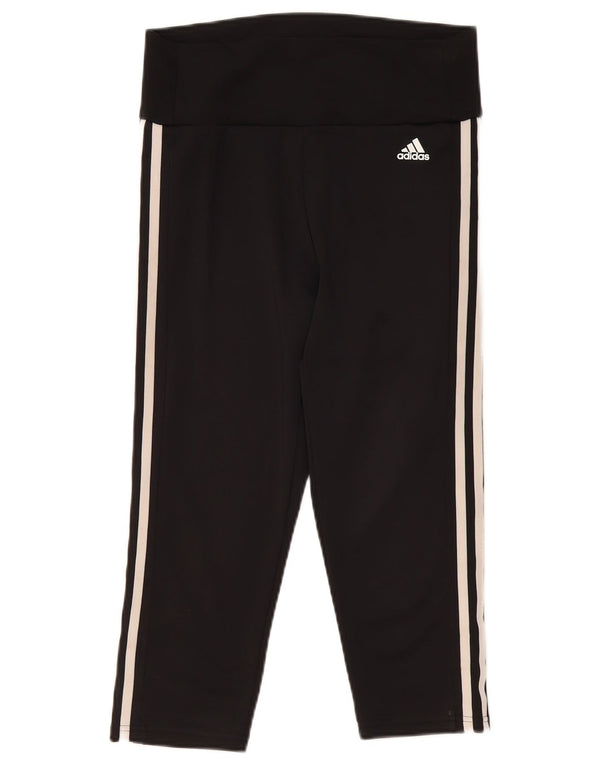 Leggings Adidas Aeroready Capri UK 12/14 Médio Preto Poliéster