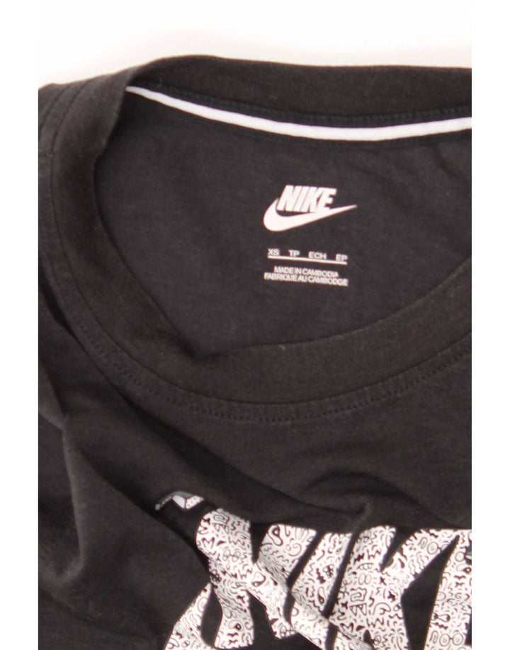 Colete gráfico masculino Nike XS preto