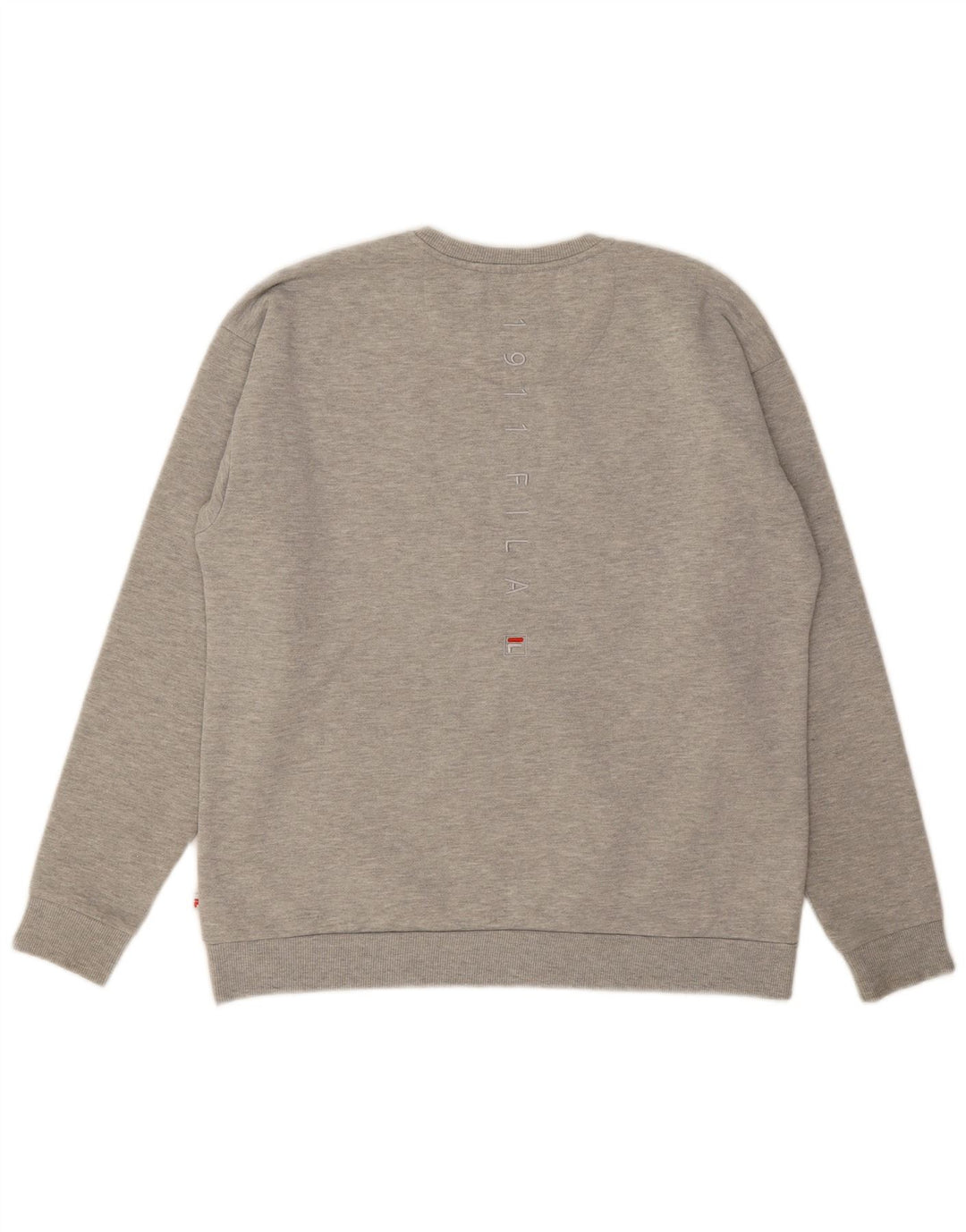 FILA Moletom Masculino Jumper XS Algodão Cinza