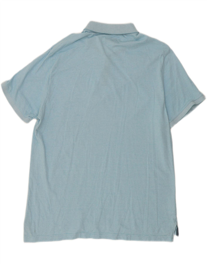 Camisa polo masculina Penguin 2XL algodão azul