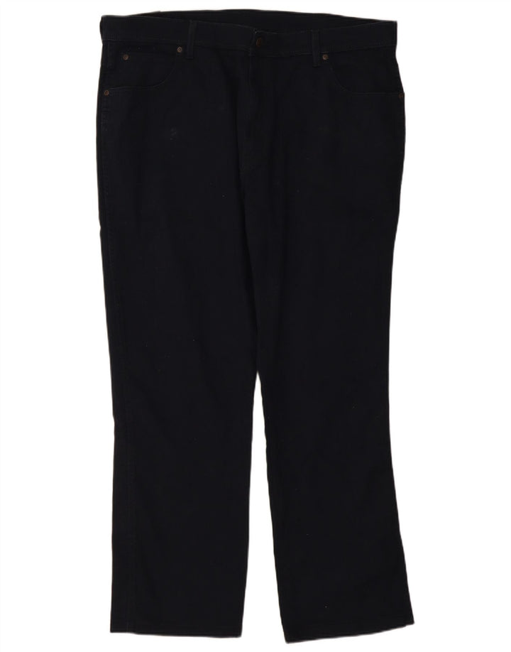 Calça casual masculina WRANGLER regular fit reta W40 L29 azul marinho