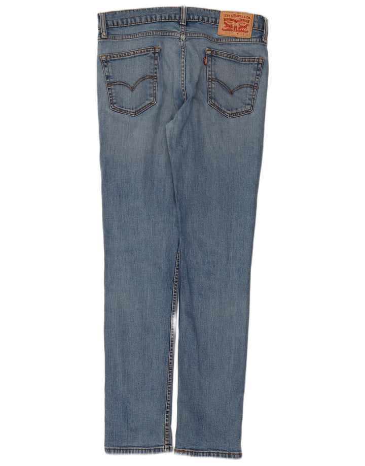 Calça Jeans Levis 511 Slim Masculina W34 L34 Azul Algodão