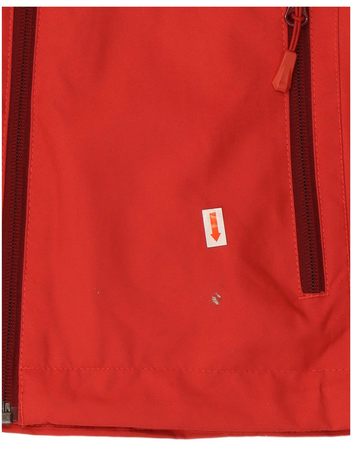 Jaqueta corta-vento feminina HELLY HANSEN UK 14 poliéster vermelho médio