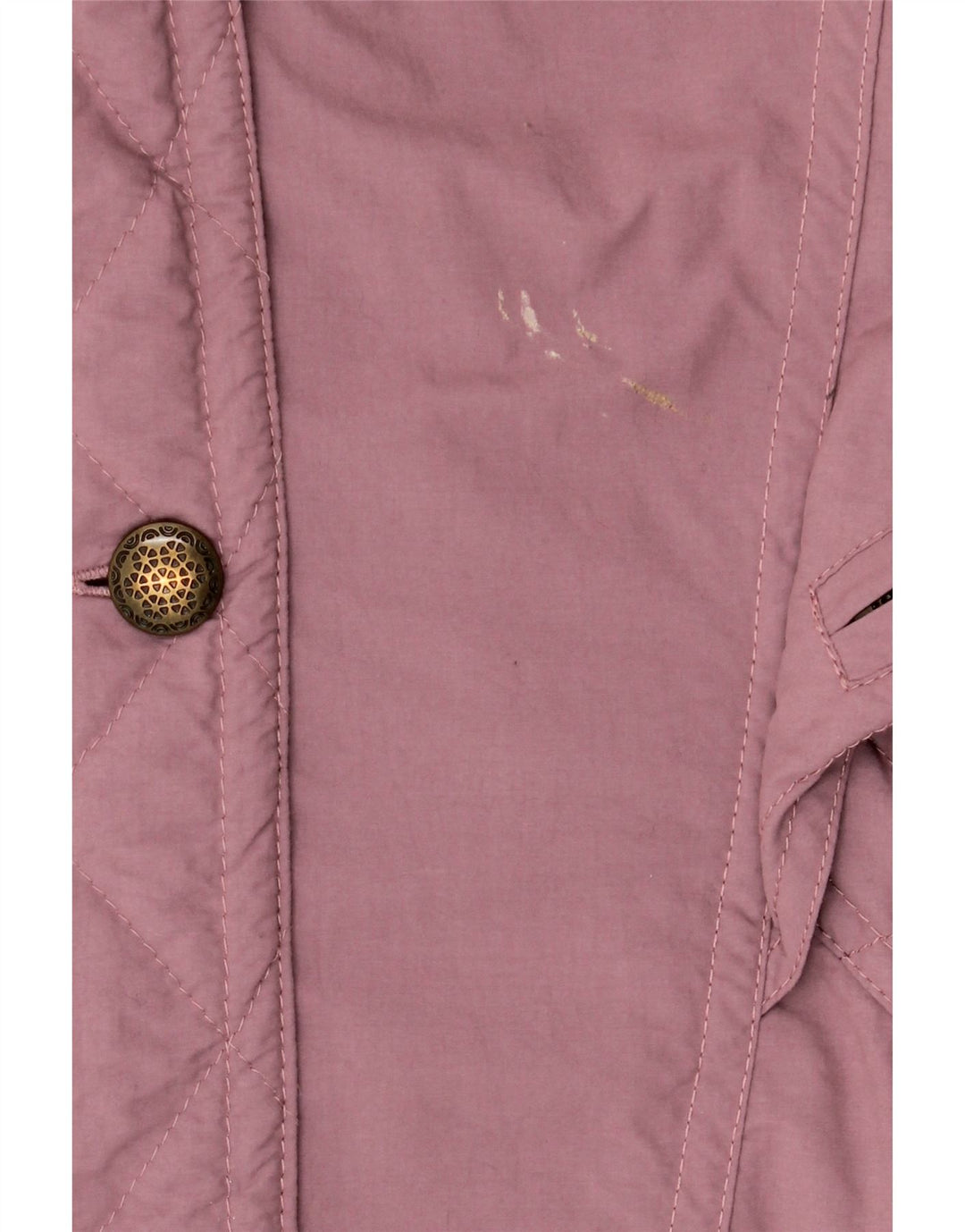 Casaco corta-vento feminino VINTAGE com capuz EU 42 poliéster roxo grande