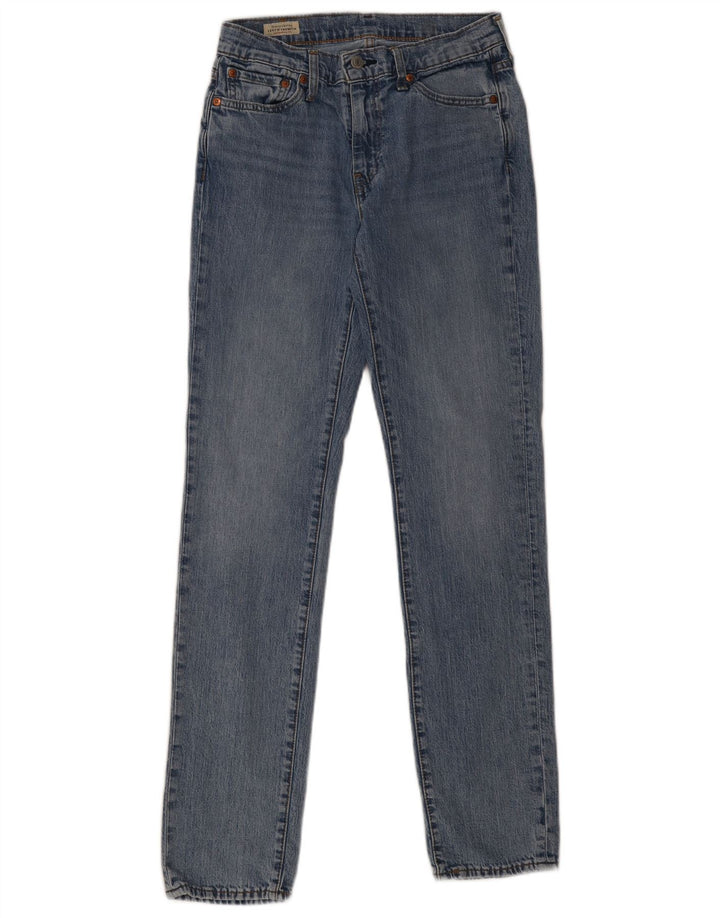 Levi's Masculino 511 Slim Jeans W30 L34 Azul Algodão