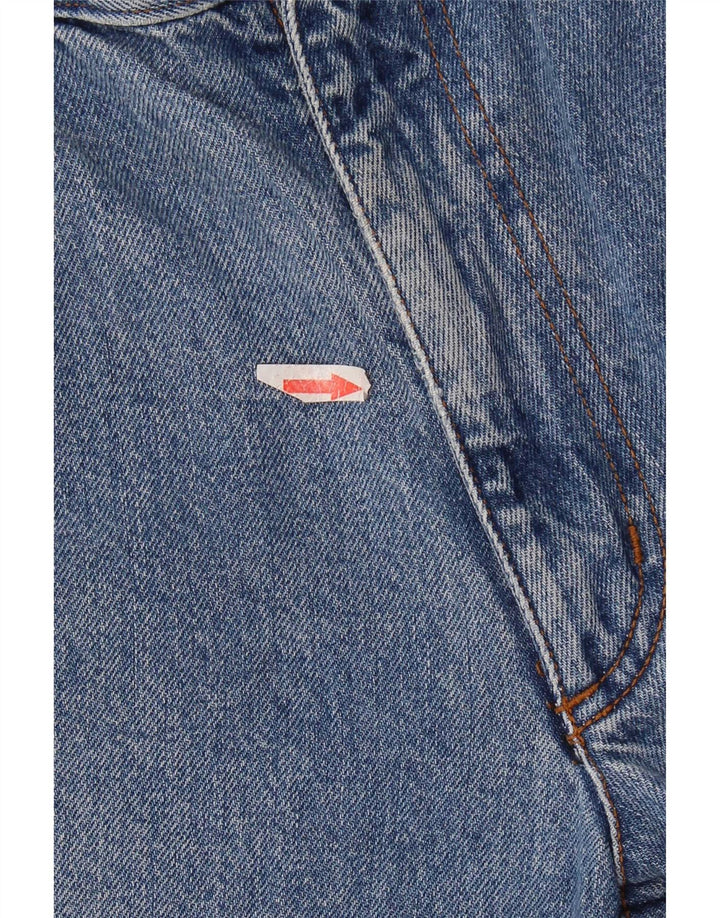 Marlboro Classics Mens Straight Jeans W33 L28 Azul Algodão