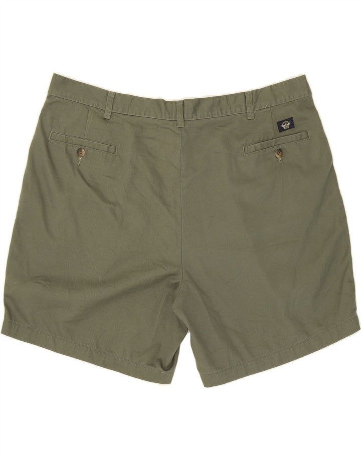 DOCKERS Mens Pegged Chino Shorts W42 2XL Green Cotton Vintage Dockers and Second-Hand Dockers from Messina Hembry 