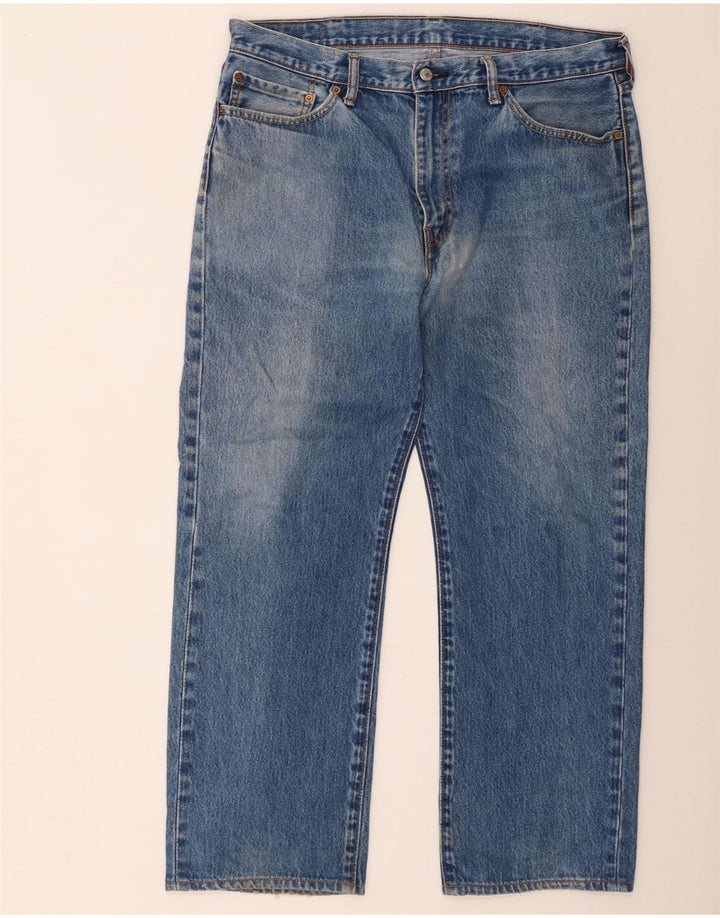 Calça jeans masculina Levi's 751 Straight W36 L29 azul algodão