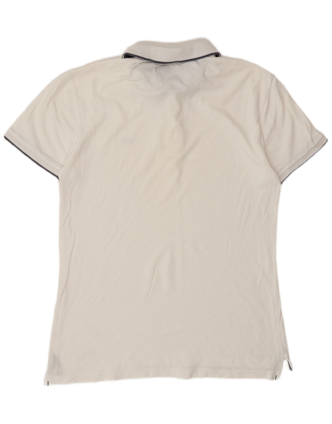 Camisa polo masculina Levi's Standard Fit média branca