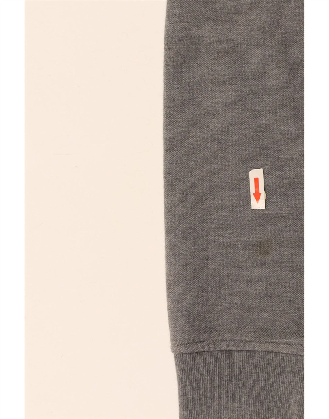 Jaqueta masculina LACOSTE tamanho 7 2XL algodão cinza