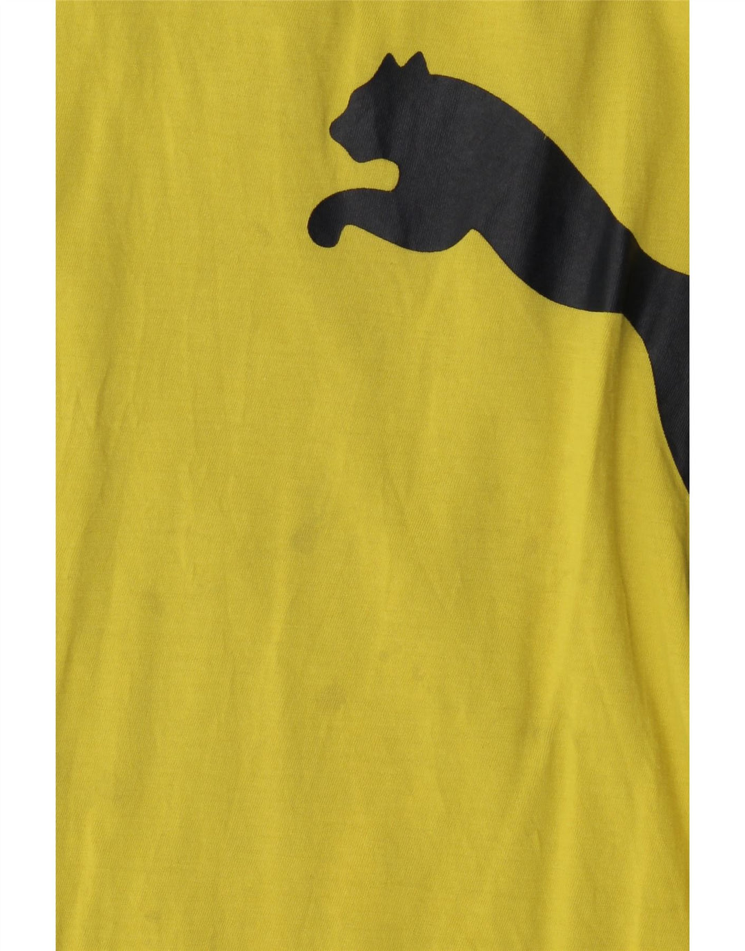 Camiseta Puma Menino Graphic Top 15-16 Anos Amarelo