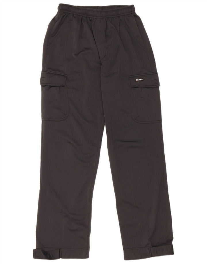 Calça de treino feminina Champion UK 12 poliéster preto médio