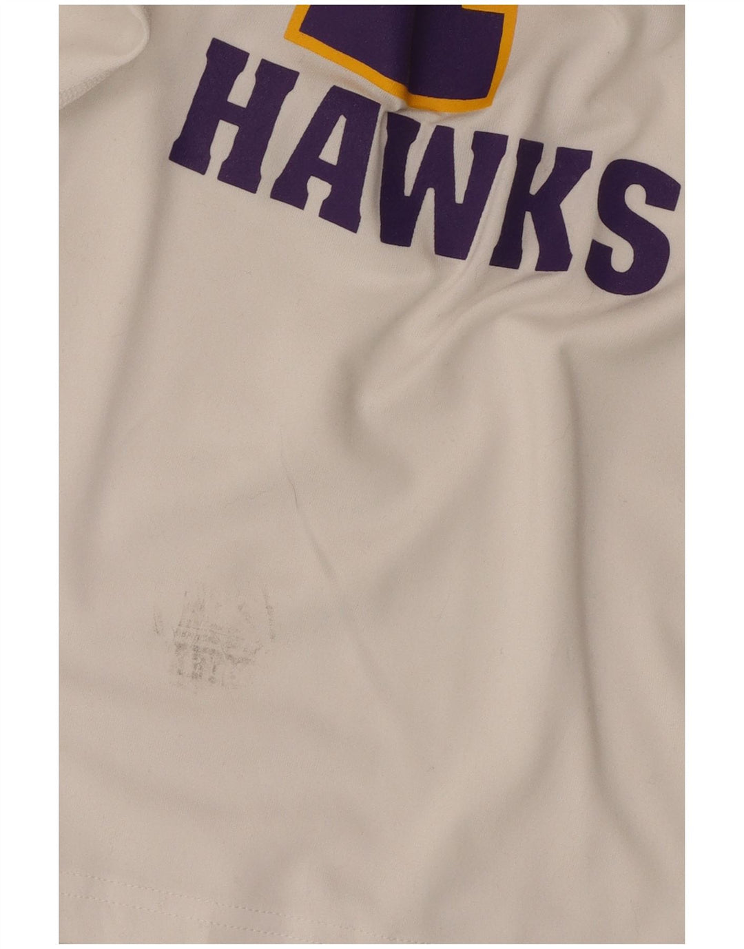 Camiseta Nike Feminina Patton Hawks Graphic Top UK 6 XS Branco Poliéster