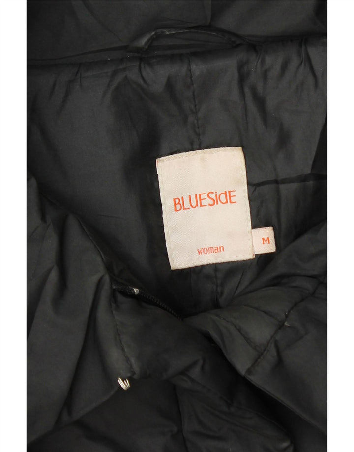 Jaqueta acolchoada feminina Blue Side UK 14 poliéster preto médio