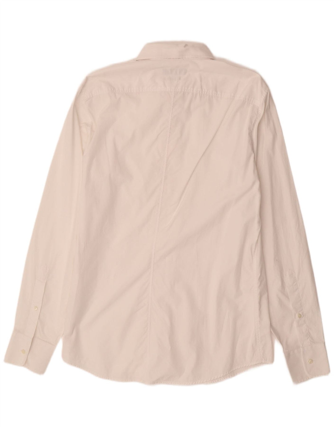 Camisa masculina TRUSSARDI tamanho 42 grande algodão branco