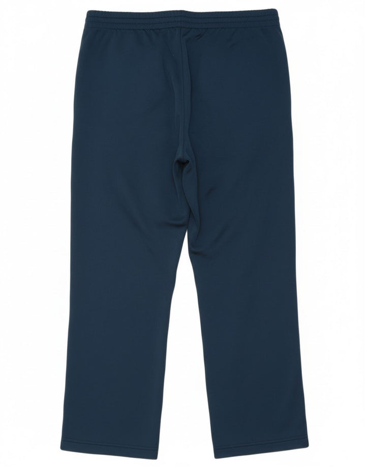Calça de treino feminina Diadora UK 16 grande poliéster azul marinho