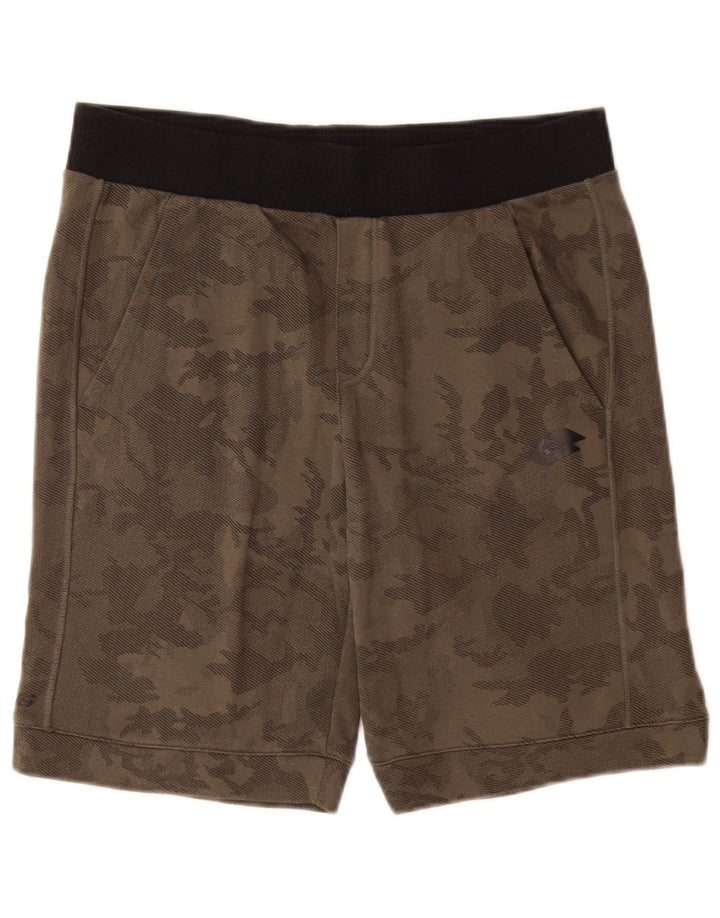 Lotto Mens Sport Shorts Camuflagem Verde Médio