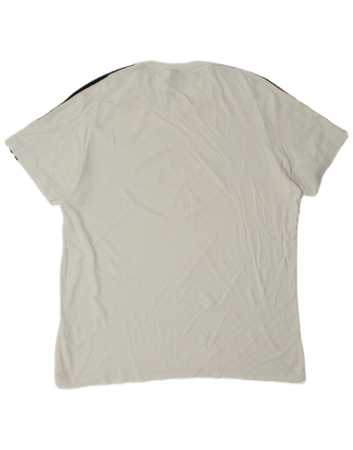 Camiseta masculina ADIDAS Top Médio Branco
