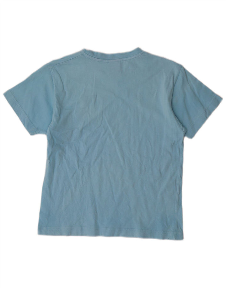 Camiseta Nike Menino Top 11-12 Anos Médio Algodão Azul