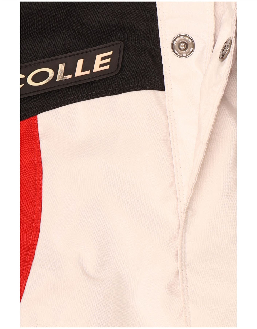 Jaqueta de esqui VINTAGE Boys 11-12 anos poliéster colorblock multicolorido