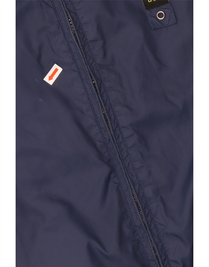 Jaqueta bomber feminina Blauer UK 12 poliamida azul marinho médio