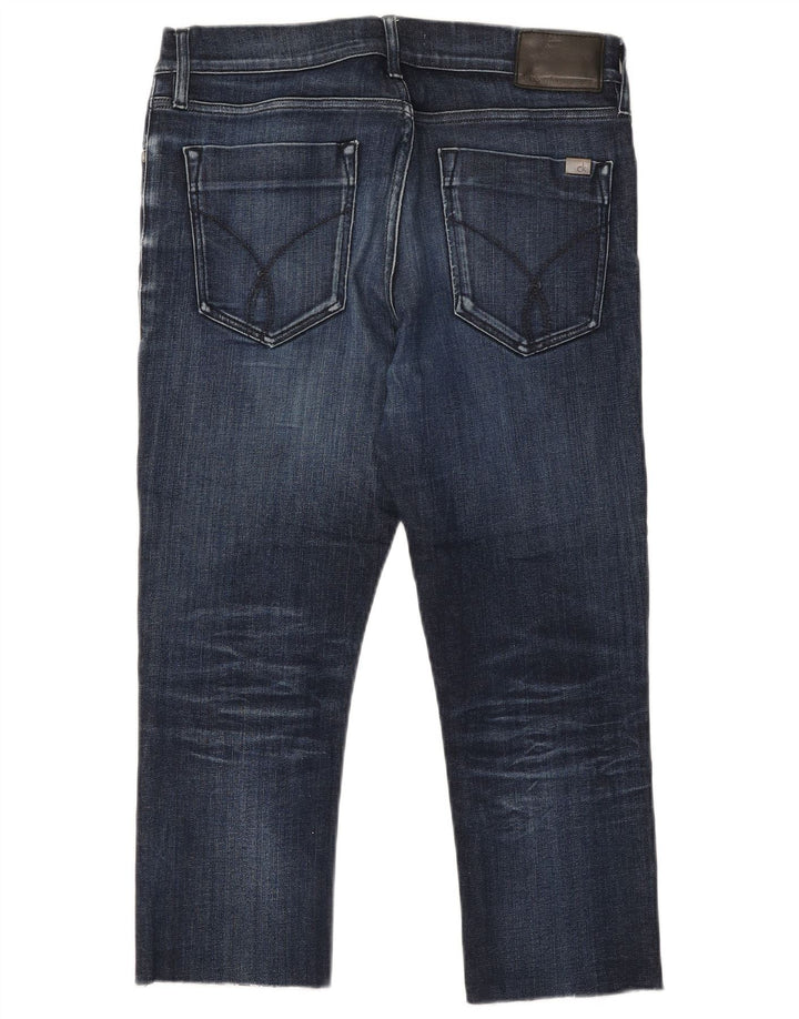 Calça jeans masculina CALVIN KLEIN W32 L23 azul marinho algodão