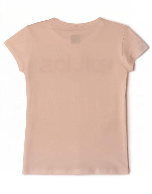 Camiseta Adidas Feminina Graphic Top UK 10 Pequena Off White