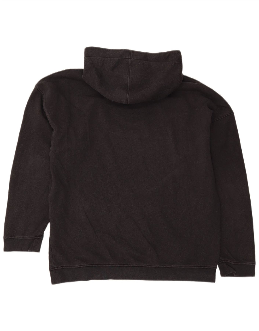 Adidas Mens Hoodie Jumper Médio Algodão Preto