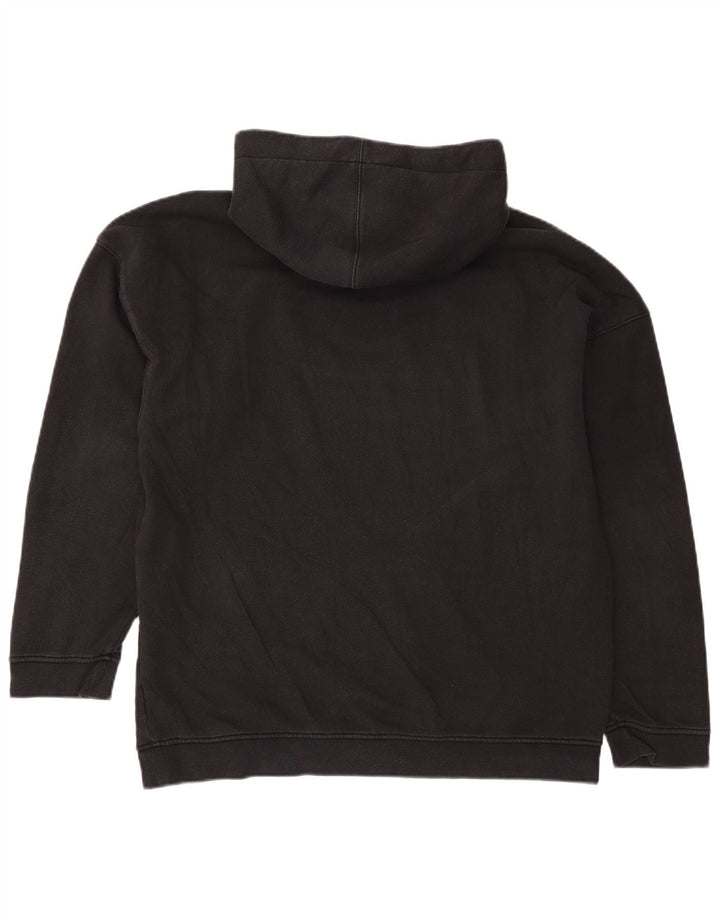 Adidas Mens Hoodie Jumper Médio Algodão Preto