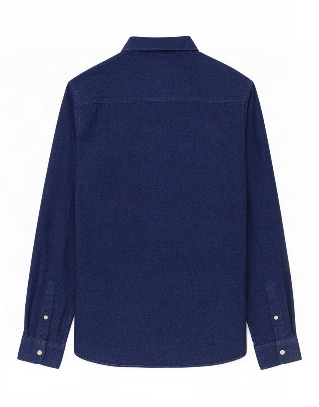 Camisa masculina Jack & Jones grande algodão azul marinho