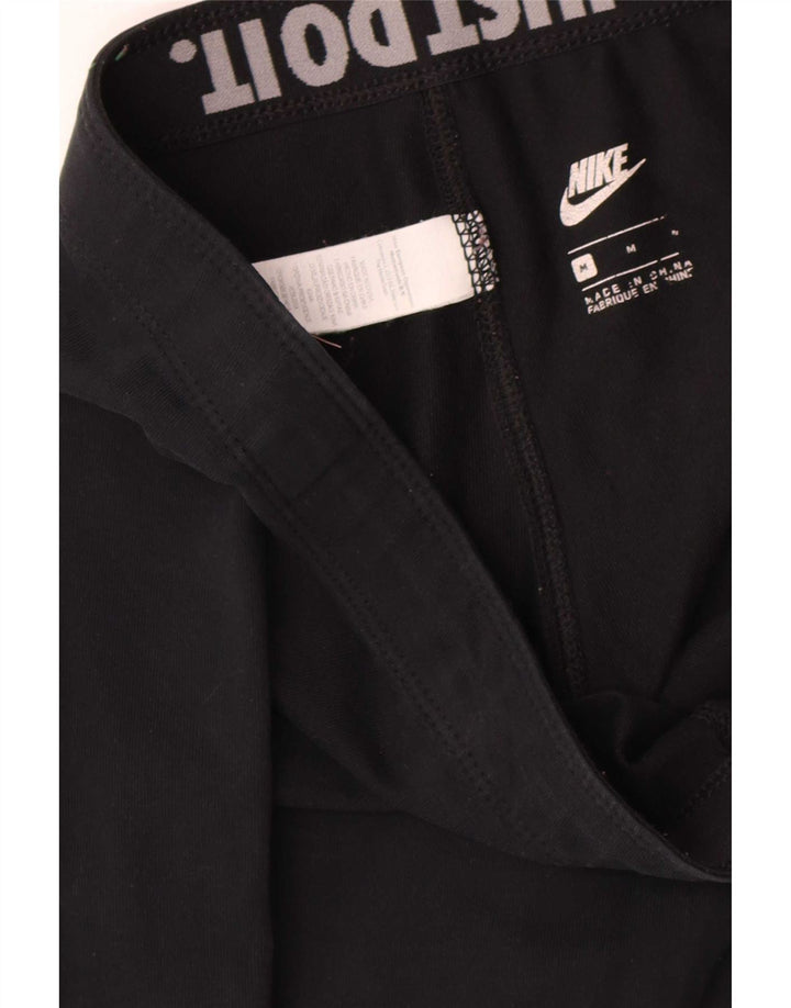 Leggings Nike Femininas Graphic UK 12 Médio Algodão Preto