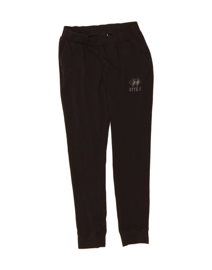 ERREA Womens Leggings UK 14 Medium Black Vintage Errea and Second-Hand Errea from Messina Hembry 