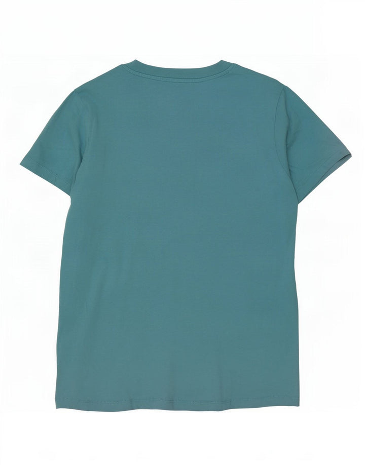 Camiseta feminina Levi's Top UK 10 pequeno algodão azul