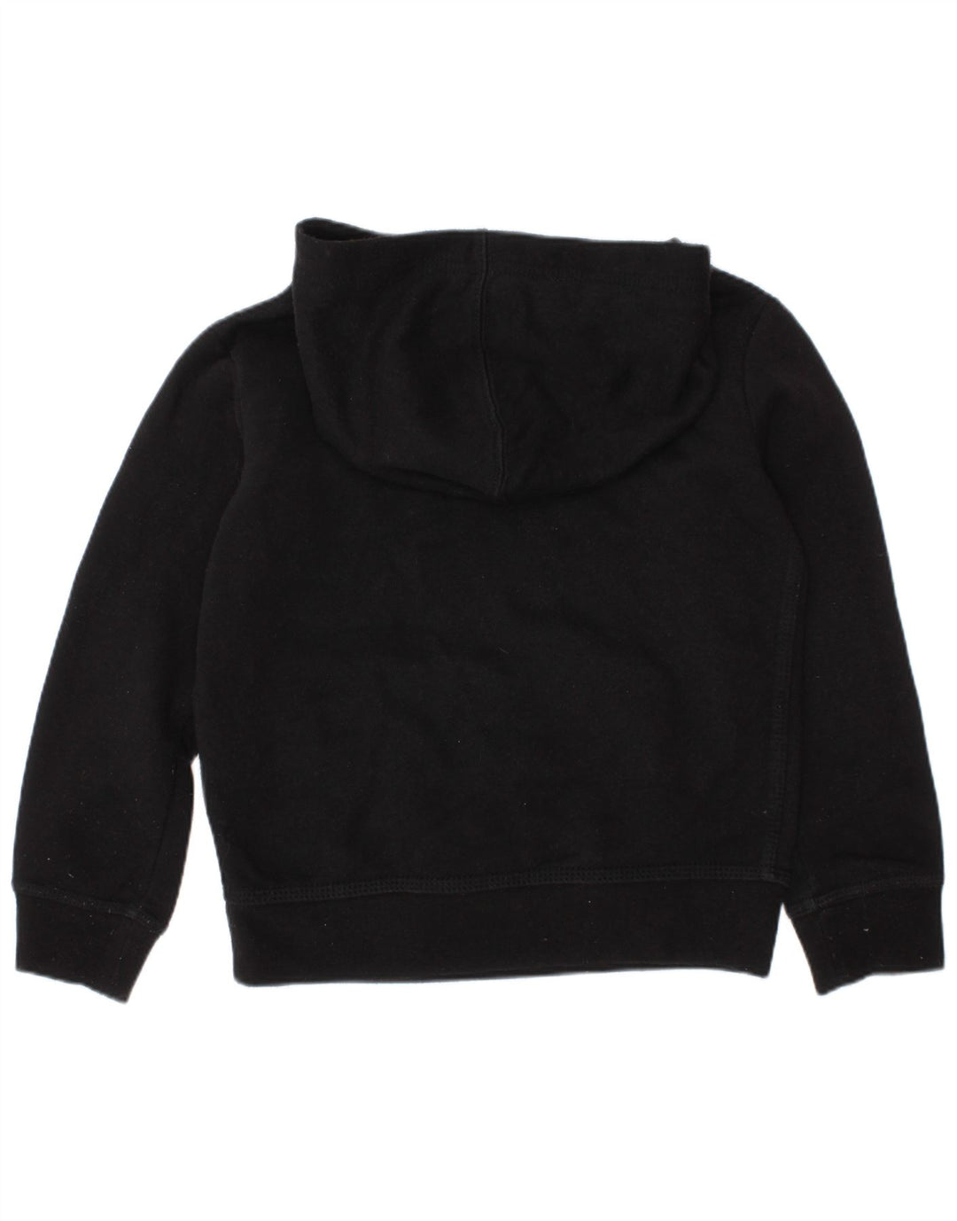 NIKE Meninos Hoodie Jumper 3-4 Anos XS Preto Algodão