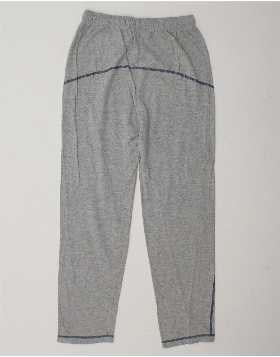 Calça de treino masculina KAPPA pequena cinza manchada de algodão