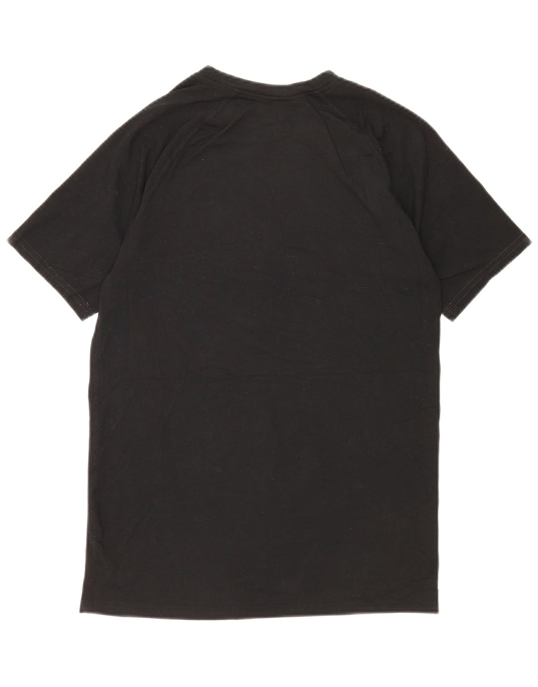 Camiseta masculina Russell Athletic Dri-Power UK 38/40 poliéster preto médio